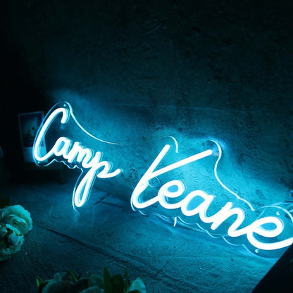 Camp Keane Blue Led Neon Sign - Shineneon