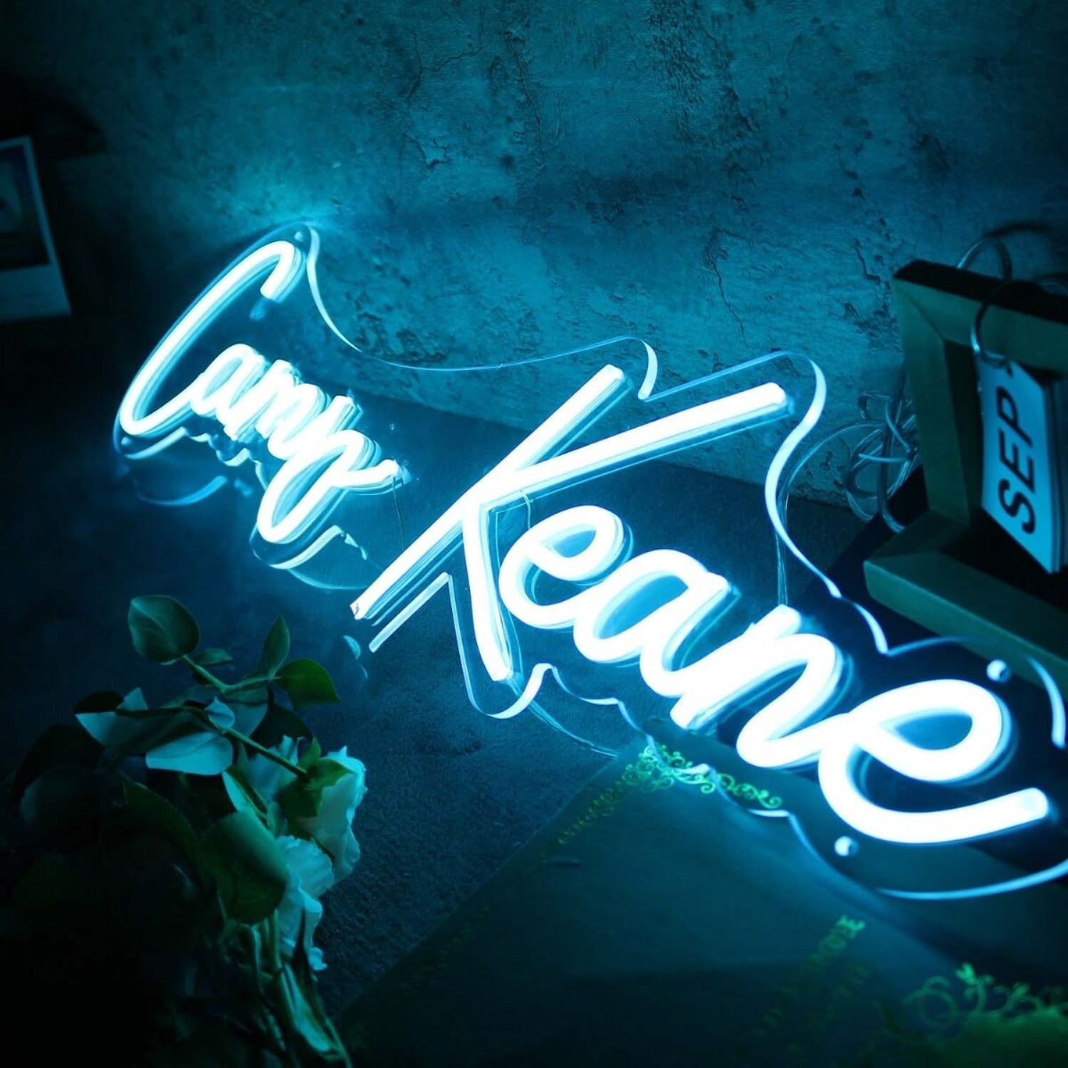 Camp Keane Blue Led Neon Sign - Shineneon