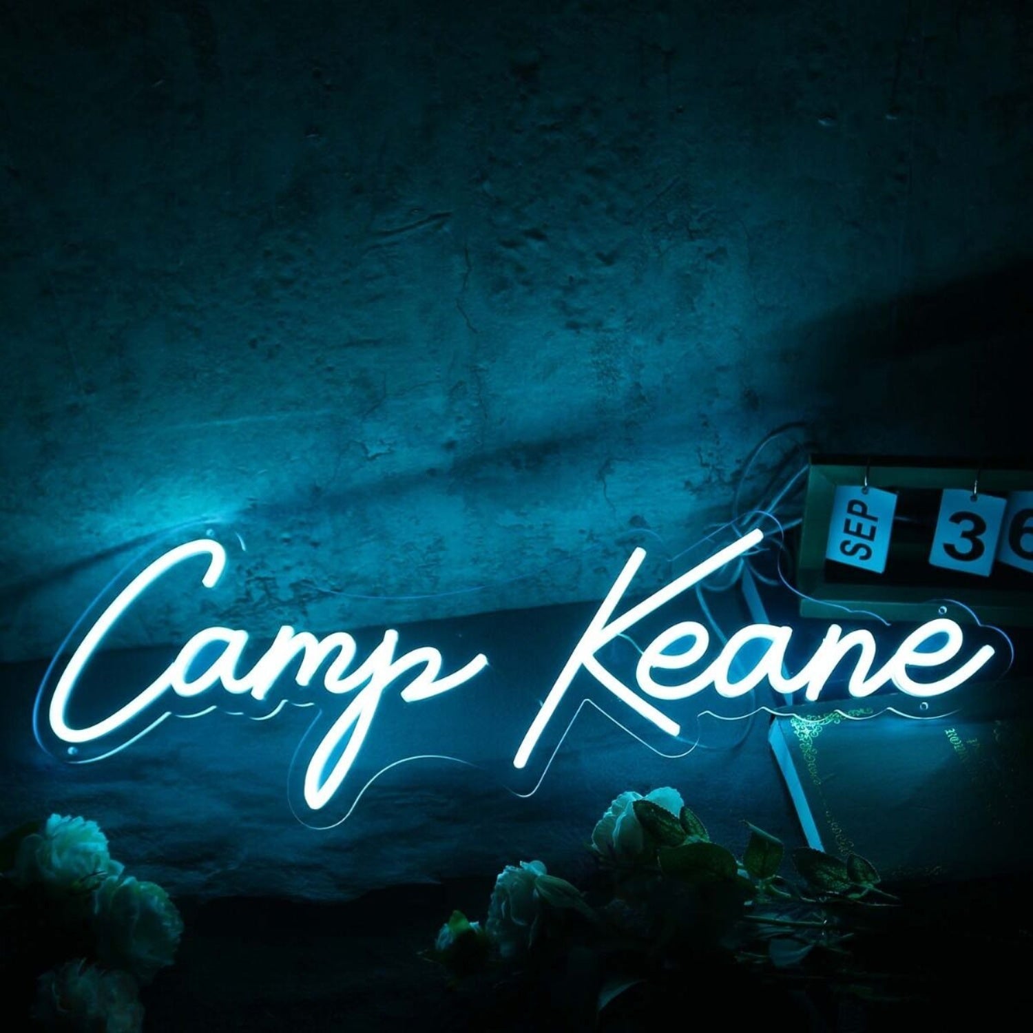Camp Keane Blue Led Neon Sign - Shineneon