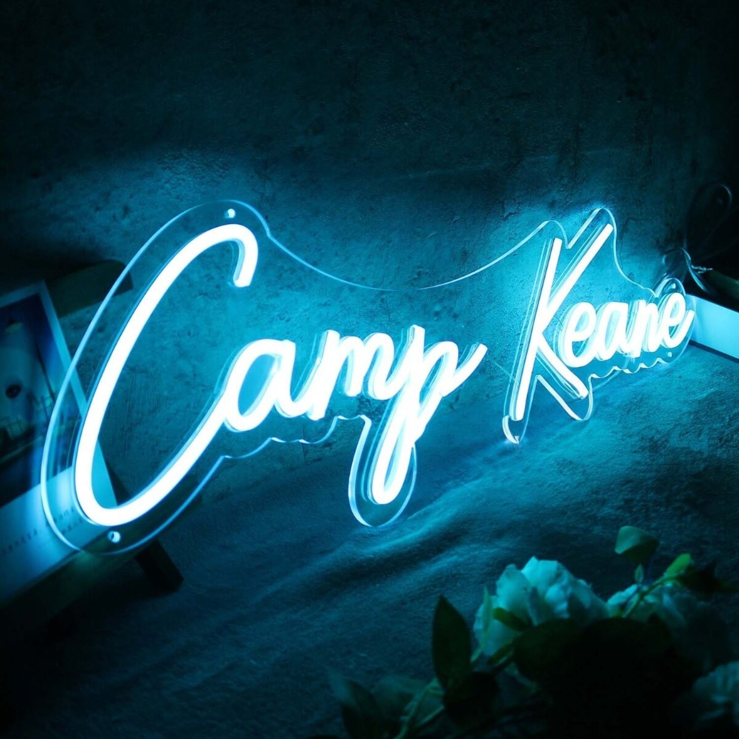 Camp Keane Blue Led Neon Sign - Shineneon