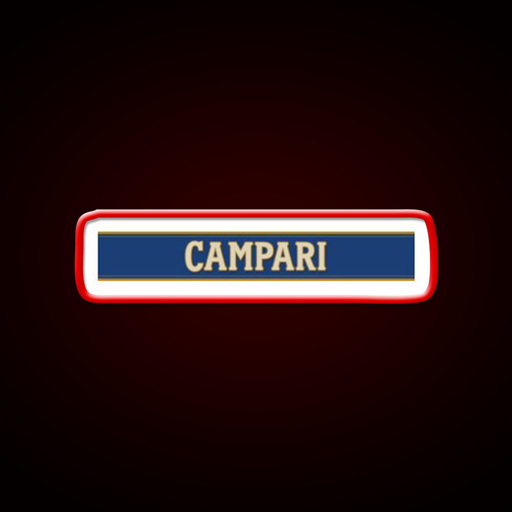 Campari Monogram Cocktail Bar Decor Led Neon Sign Rgb Color - LED neon sign view 10