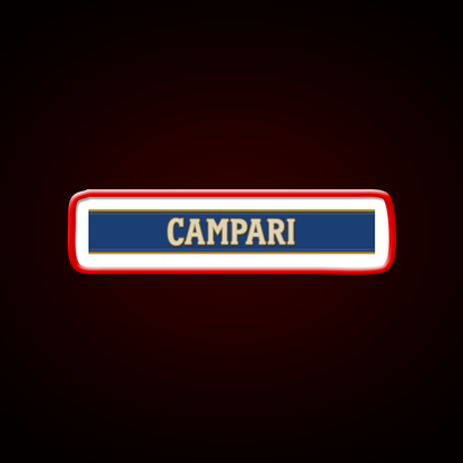 Campari Monogram Cocktail Bar Decor Led Neon Sign Rgb Color - LED neon sign view 10