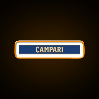 Campari Monogram Cocktail Bar Decor Led Neon Sign Rgb Color - Shineneon
