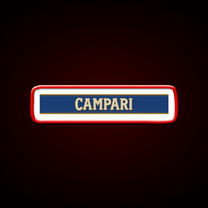 Campari Monogram Cocktail Bar Decor Led Neon Sign Rgb Color - Shineneon