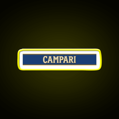 Campari Monogram Cocktail Bar Decor Led Neon Sign Rgb Color - Shineneon