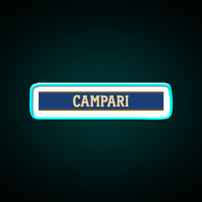 Campari Monogram Cocktail Bar Decor Led Neon Sign Rgb Color - Shineneon