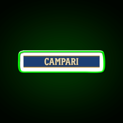 Campari Monogram Cocktail Bar Decor Led Neon Sign Rgb Color - Shineneon