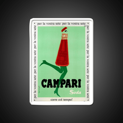 Campari Print Cocktail Bar Decor Led Neon Sign Rgb Color - Shineneon