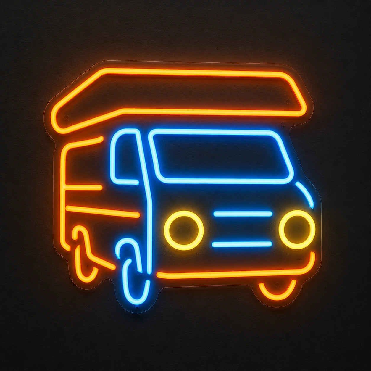 Camper Van Vintage LED Neon Sign main product image