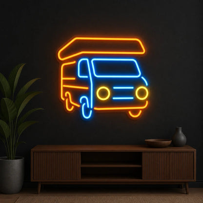 Camper Van Vintage LED Neon Sign - Shineneon