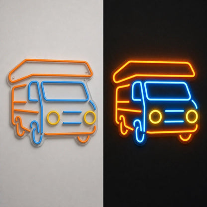 Camper Van Vintage LED Neon Sign - Shineneon
