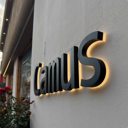 Camus 3D Backlit Channel Letters Led Light Sign - Shineneon