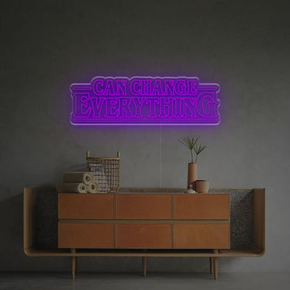 Can Change Everything Led Neon Sign | Shineneon
