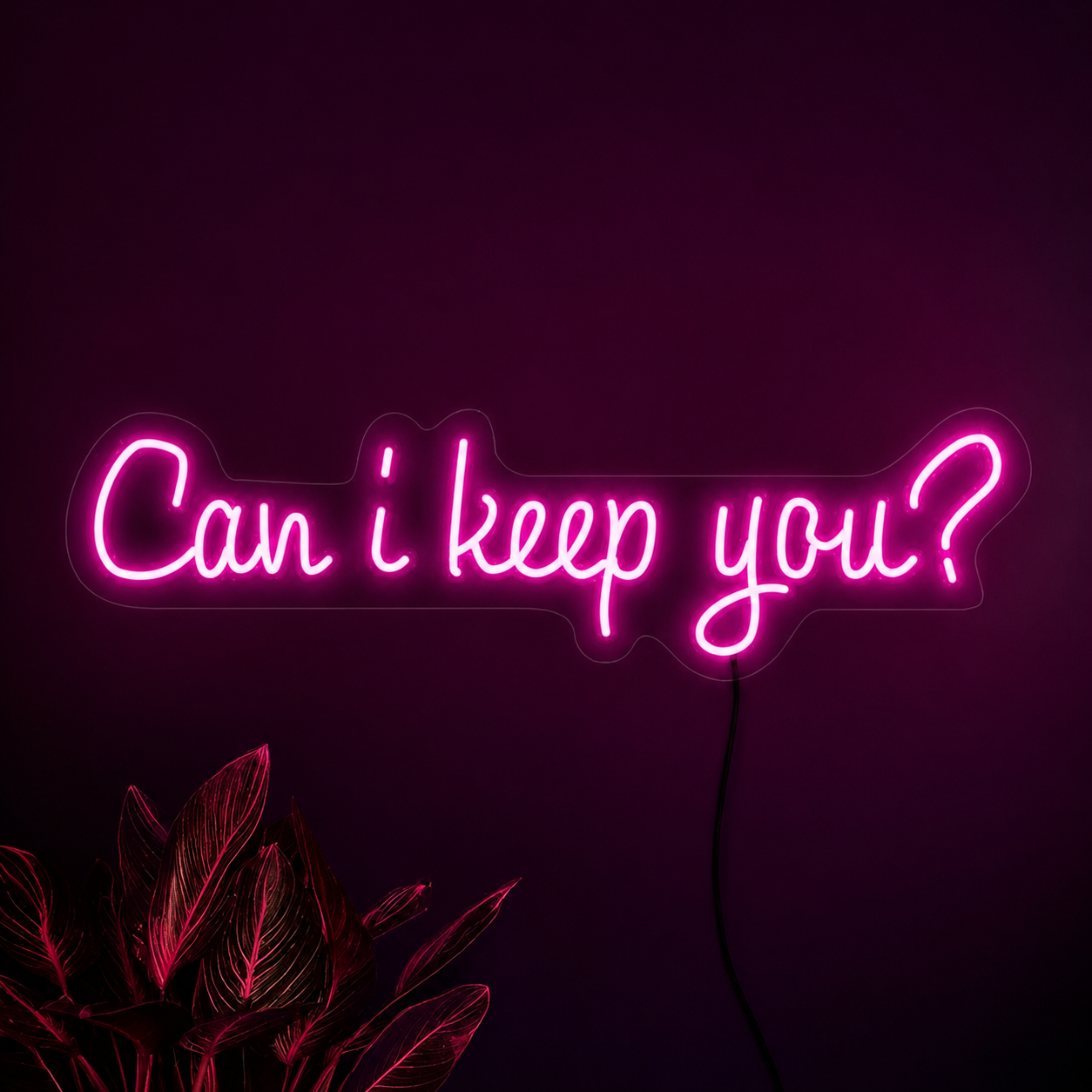 Can I Keep You LED Neon Sign - 01 Original Product Image