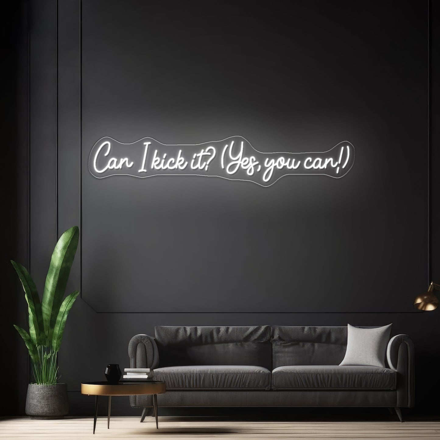 Can I Kick It Yes You Can Led Neon Signs