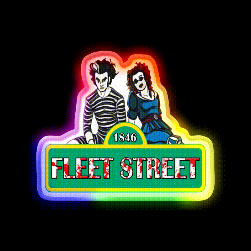 Can You Tell Me Barber Shop Haircut Led Neon Sign - LED neon sign close-up detail