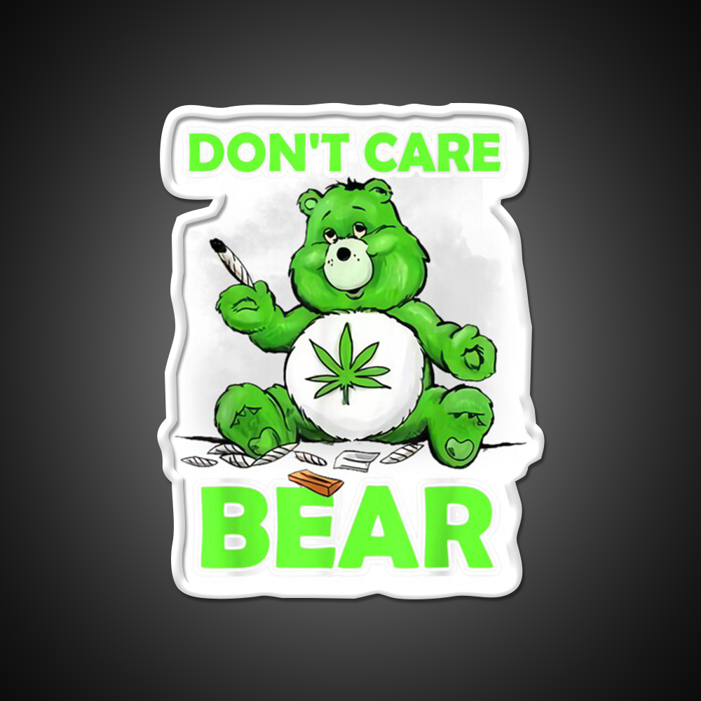 Canabis Hemp Inspired Green Leaf Led Neon Sign Rgb Color - LED neon sign view 11