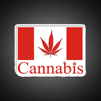 Canada Hemp Inspired Green Leaf Led Neon Sign Rgb Color - LED neon sign view 11