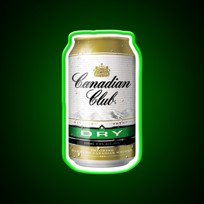 Canadian Club Dry Beer Bar Decor Led Neon Sign Rgb Color - LED neon sign view 8