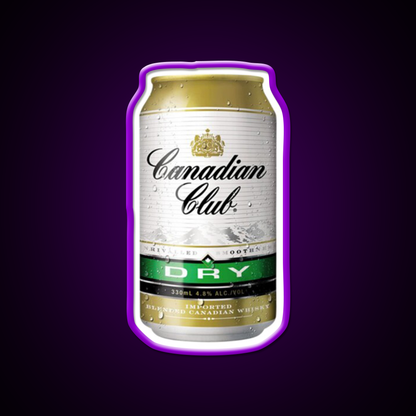 Canadian Club Dry Beer Bar Decor Led Neon Sign Rgb Color - LED neon sign view 9