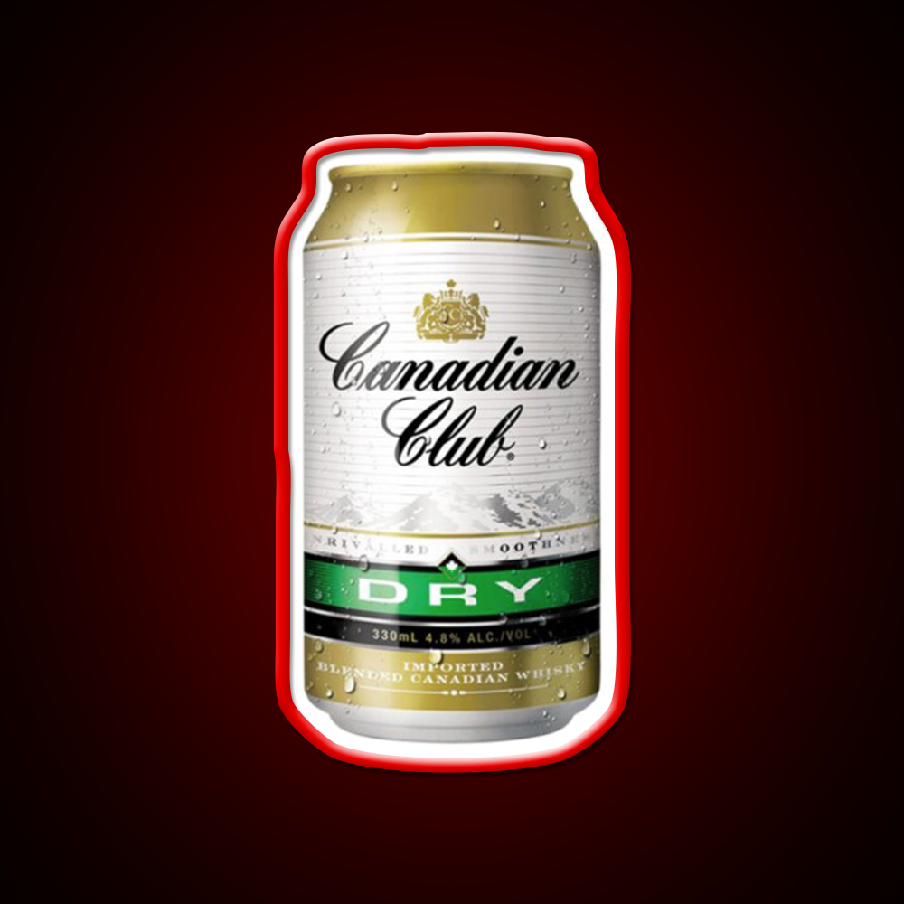 Canadian Club Dry Beer Bar Decor Led Neon Sign Rgb Color - LED neon sign view 10