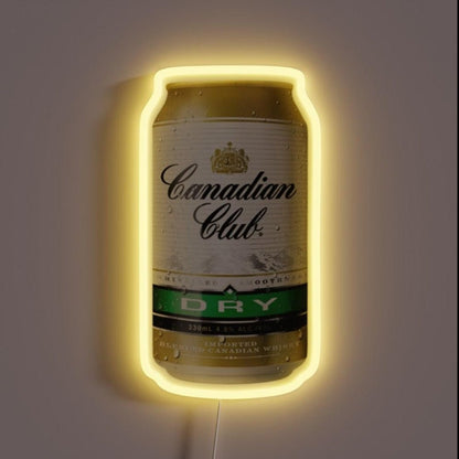 Canadian Club Dry Rgb Led Neon Sign - Shineneon