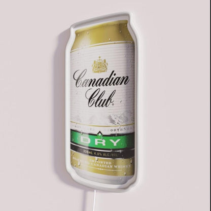 Canadian Club Dry Rgb Led Neon Sign - Shineneon