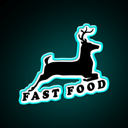 Canadian Fast Food Led Neon Sign For Burger Place Rgb Color - Shineneon
