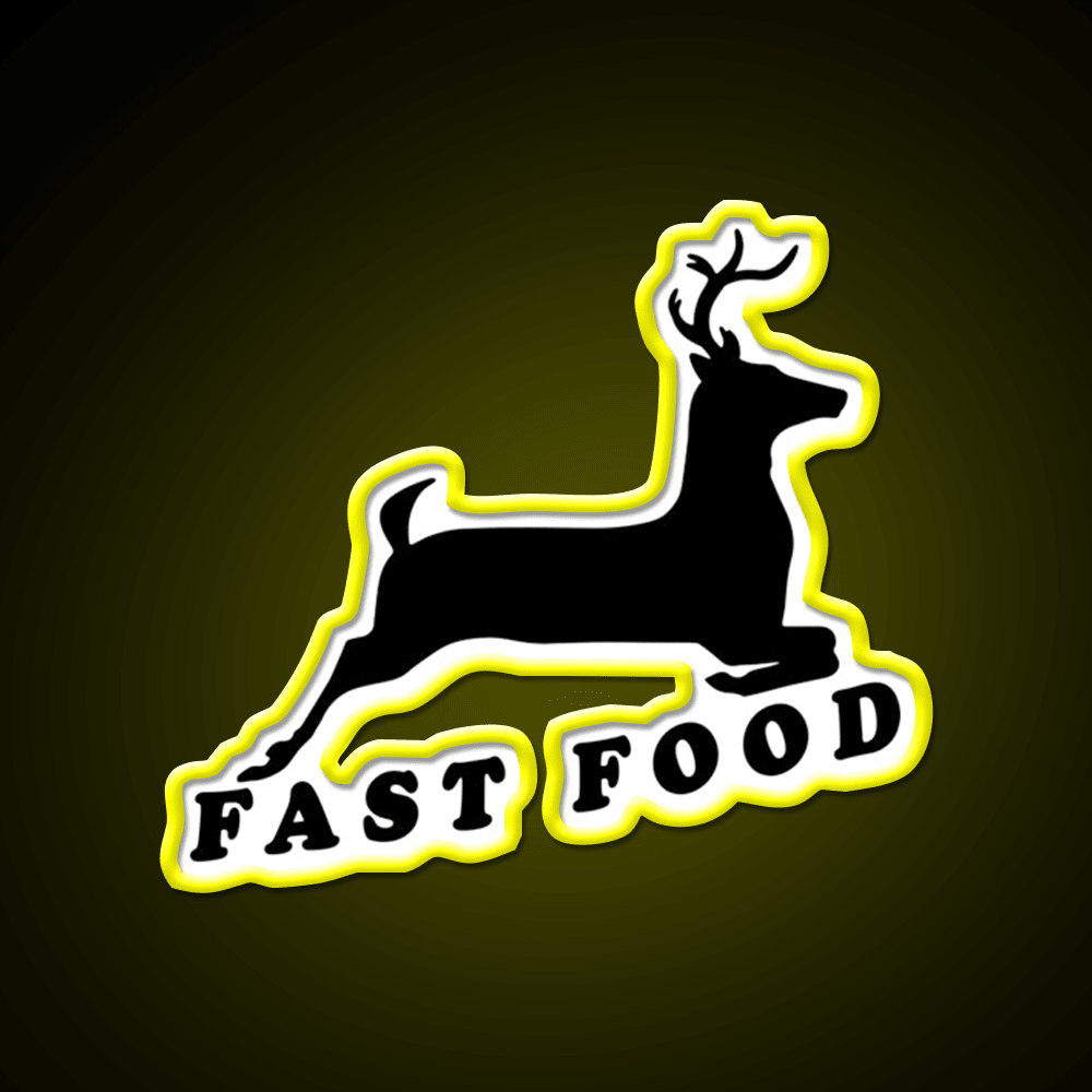 Canadian Fast Food Led Neon Sign For Burger Place Rgb Color - Shineneon