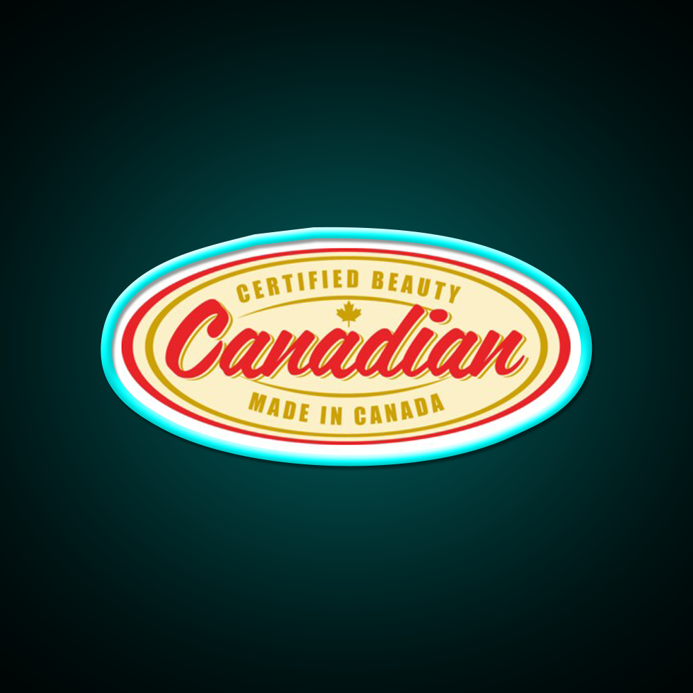 Canadian Tim Hortons Certified Beauty Green Leaf Led Neon Sign Rgb Color - Size and dimension reference