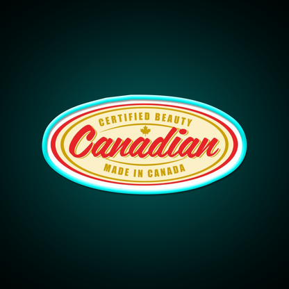 Canadian Tim Hortons Certified Beauty Green Leaf Led Neon Sign Rgb Color - Size and dimension reference