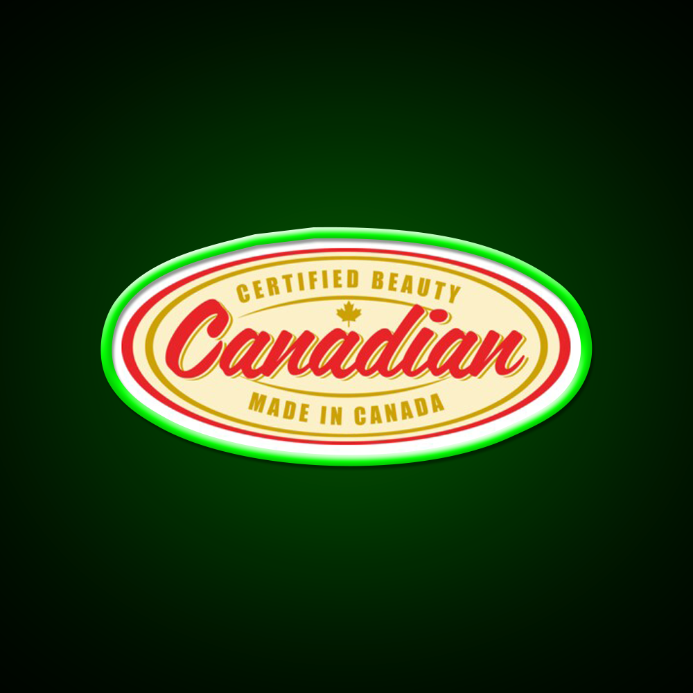 Canadian Tim Hortons Certified Beauty Green Leaf Led Neon Sign Rgb Color - LED neon sign view 8