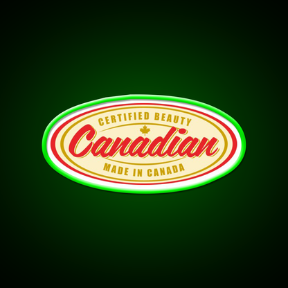 Canadian Tim Hortons Certified Beauty Green Leaf Led Neon Sign Rgb Color - LED neon sign view 8
