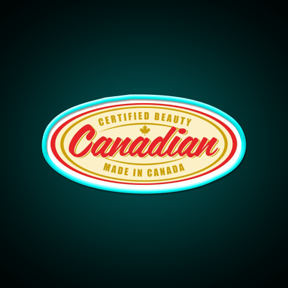 Canadian Tim Hortons Certified Beauty Green Leaf Led Neon Sign Rgb Color - Shineneon