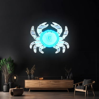 Cancer Crab Sign Zodiac Neon Signs - Shineneon