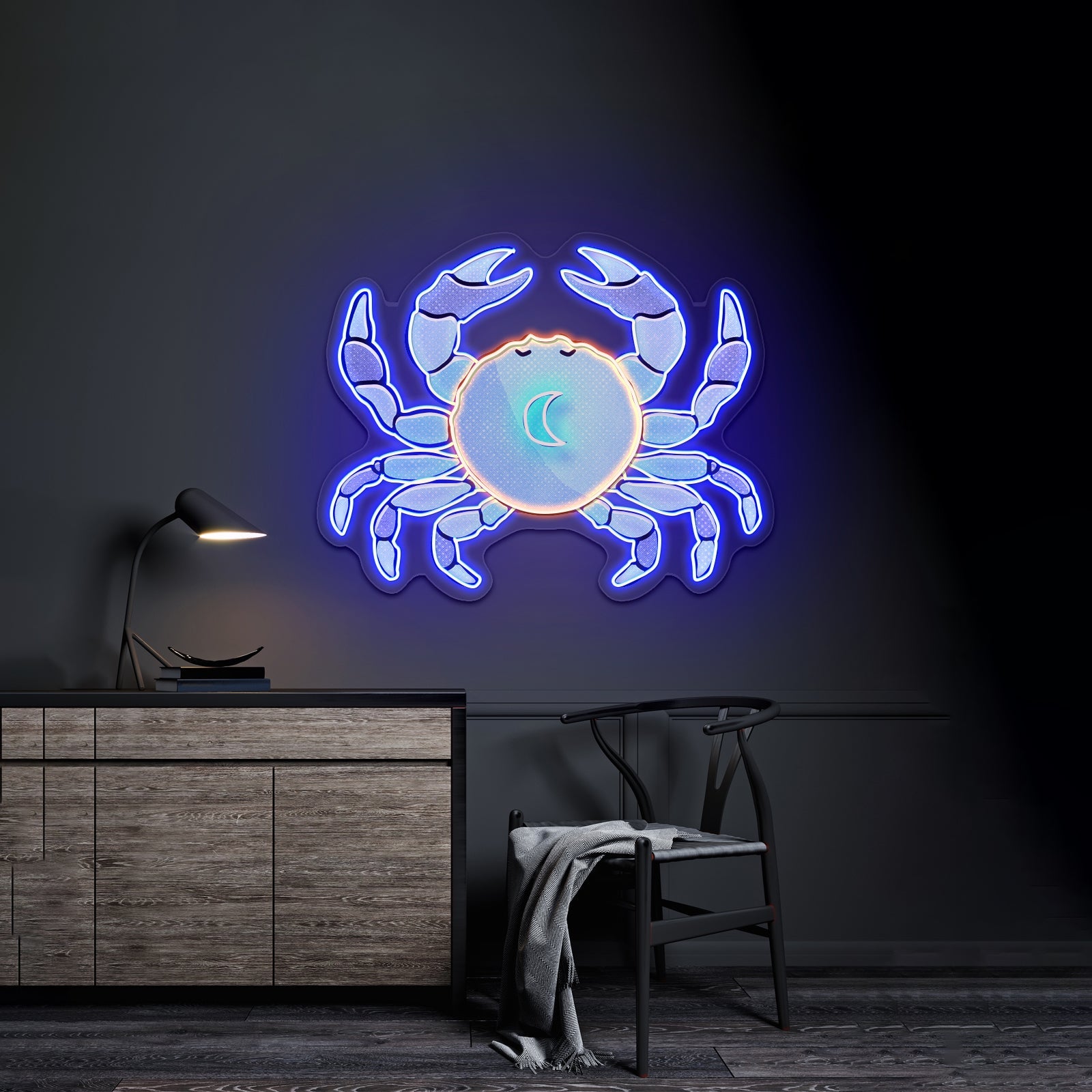 Cancer Crab Sign Zodiac Neon Signs - Shineneon