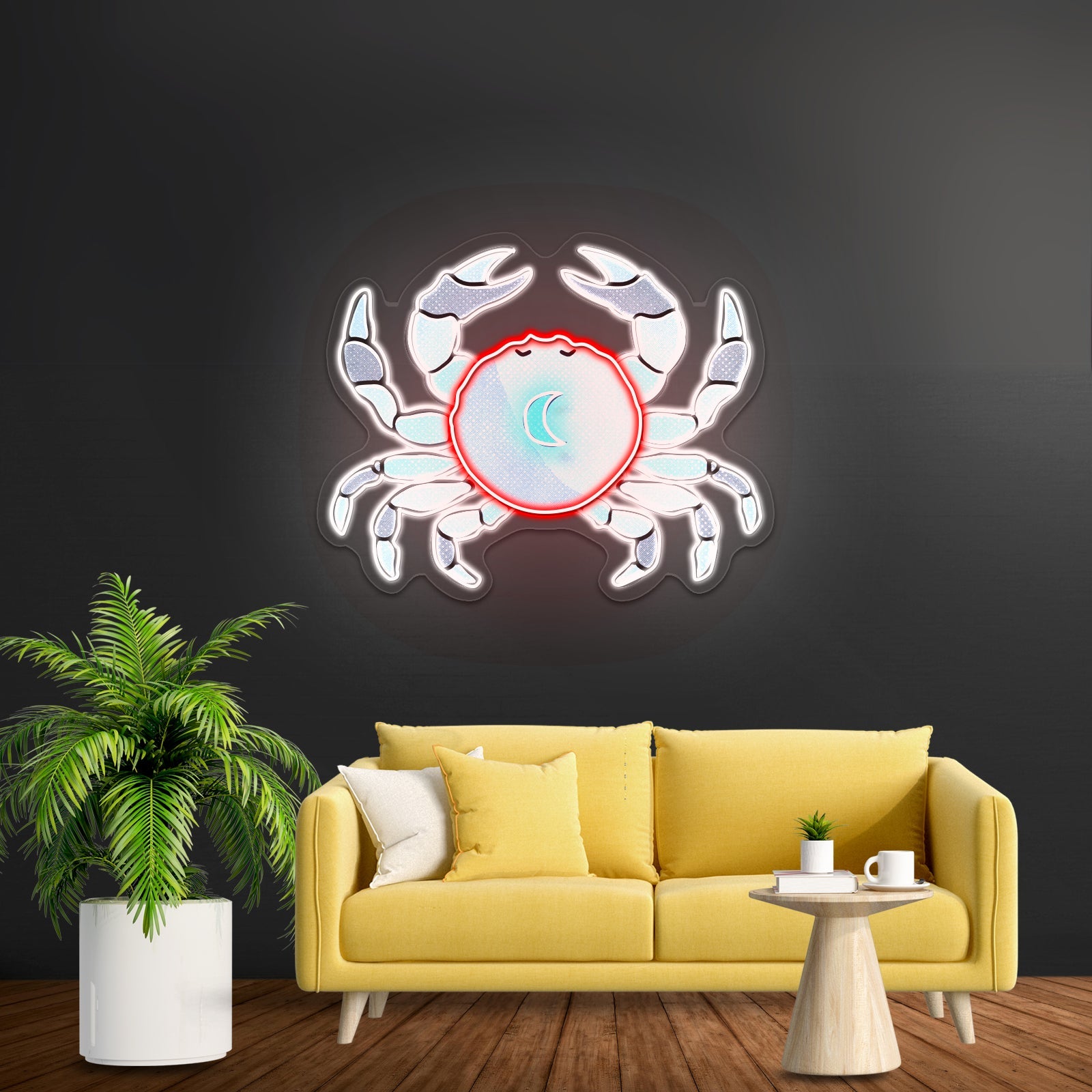 Cancer Crab Sign Zodiac Neon Signs - Shineneon