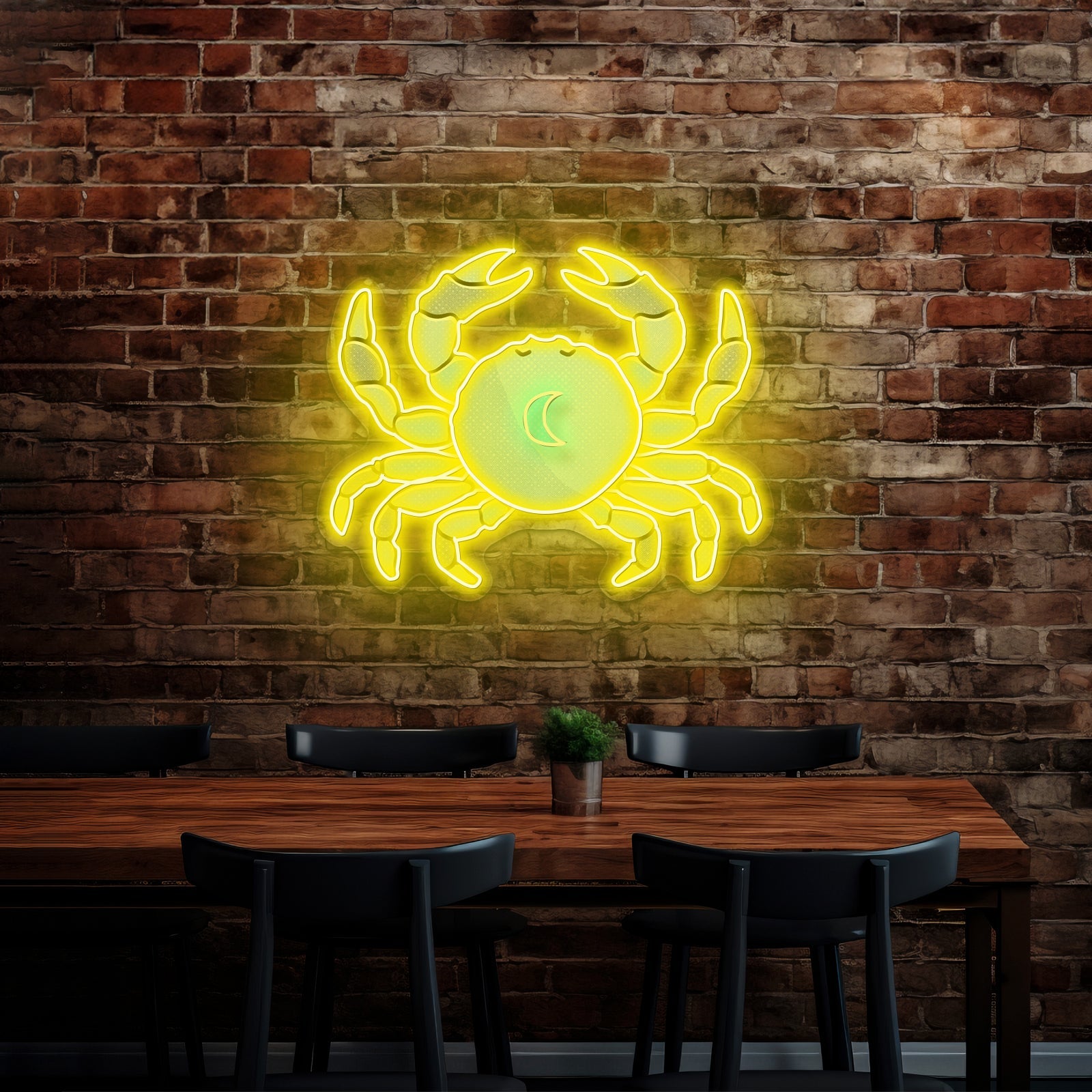 Cancer Crab Sign Zodiac Neon Signs - Shineneon