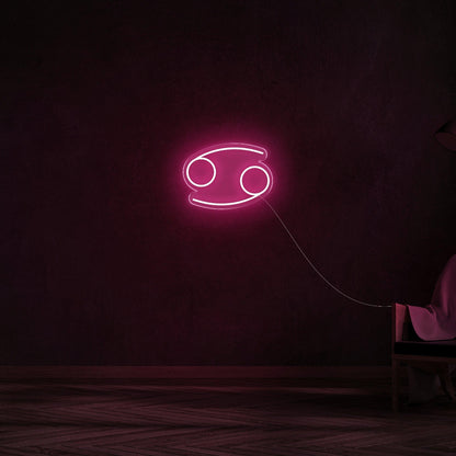 Cancer Zodiac Pink Led Neon Sign For Modern Home Decor | Shineneon