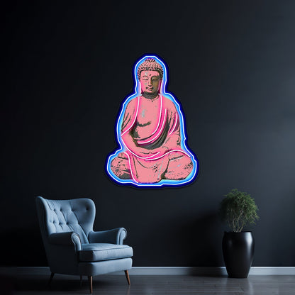 Candy Buddha Artwork Business Neon Sign - Shineneon
