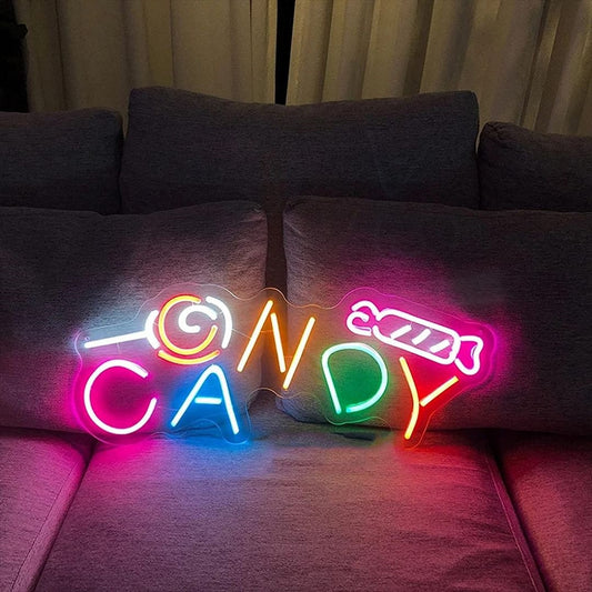 Candy Led Sign Business Neon Sign