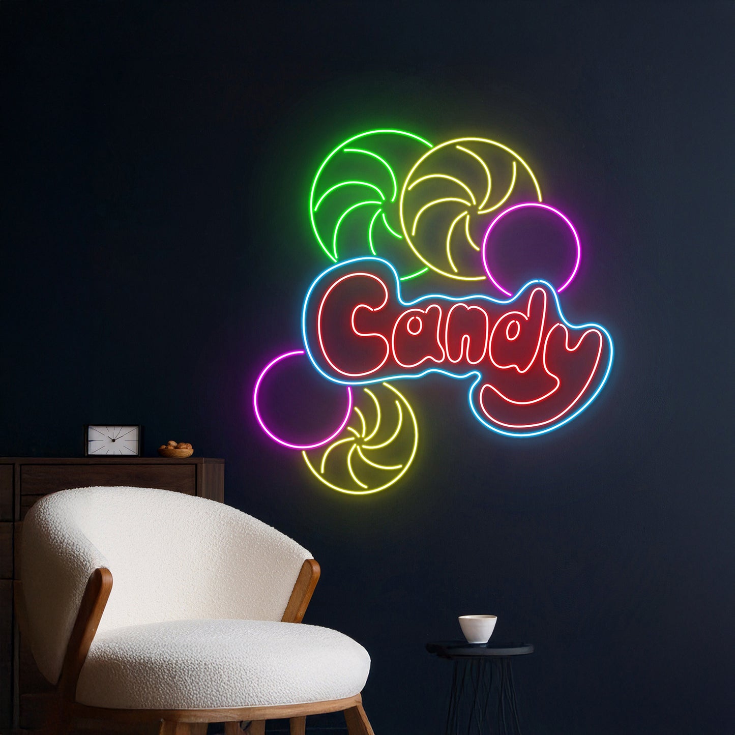 Candy Neon Sign