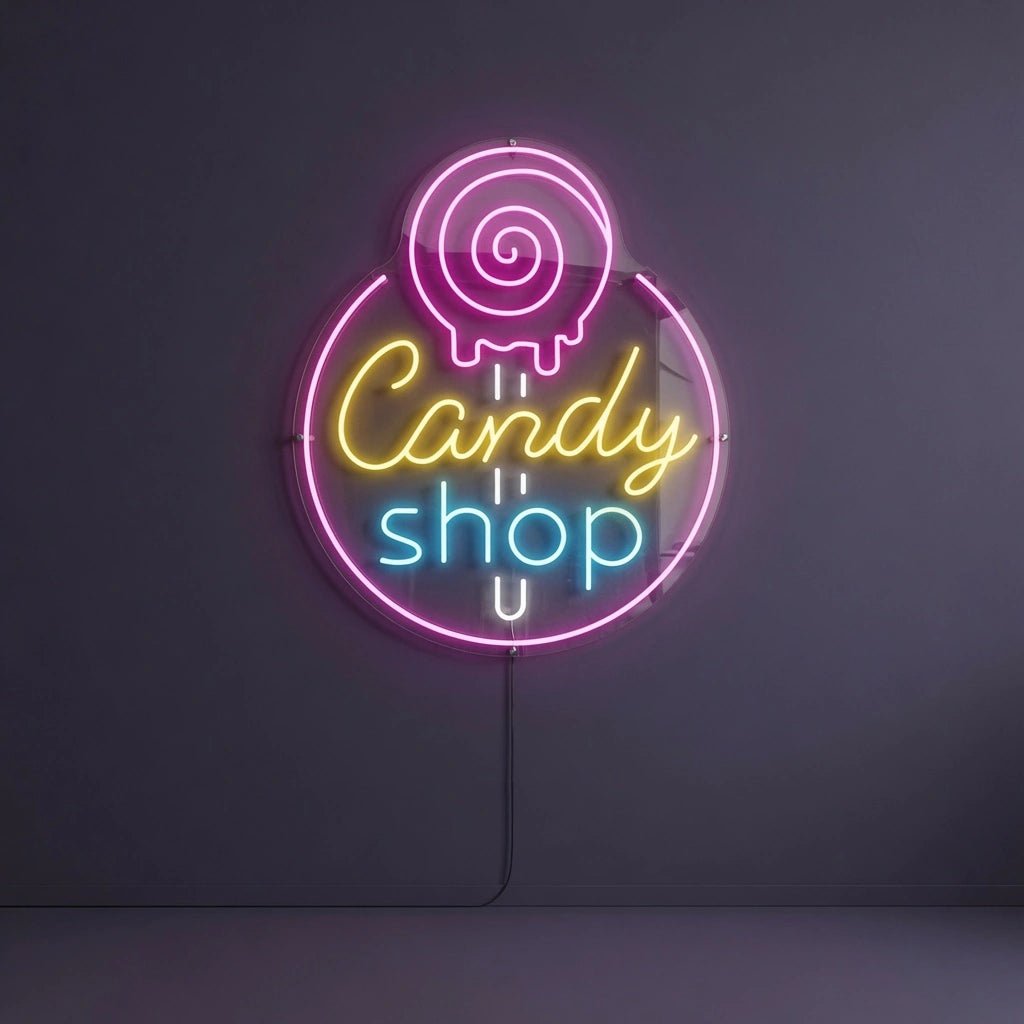 Candy Shop Hospitality Wall Decor LED Neon Sign - Shineneon