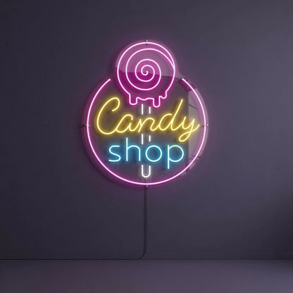 Candy Shop Hospitality Wall Decor LED Neon Sign - Shineneon