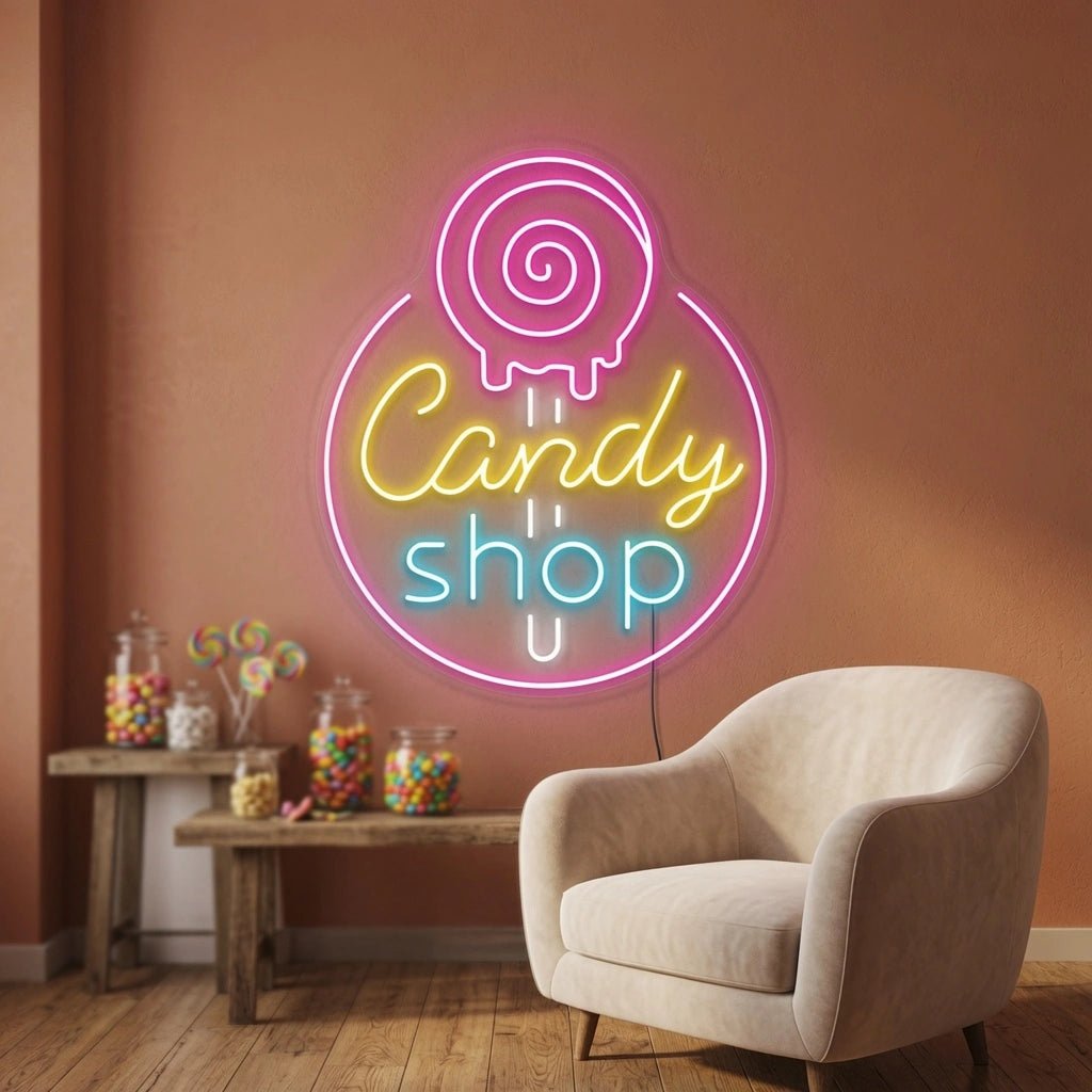 Candy Shop Hospitality Wall Decor LED Neon Sign - Shineneon
