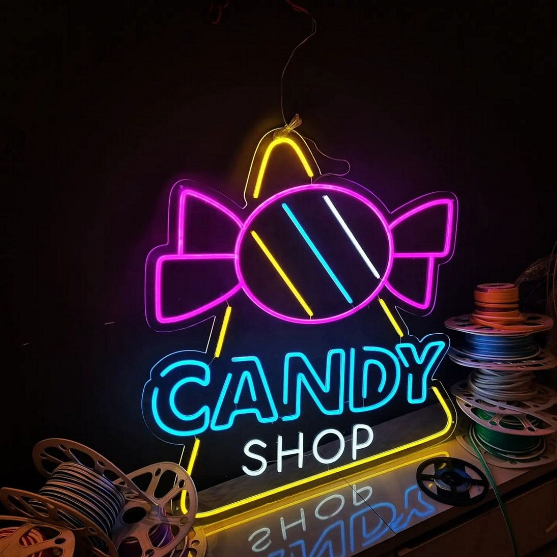 Candy Shop Led Sign Business Neon Sign