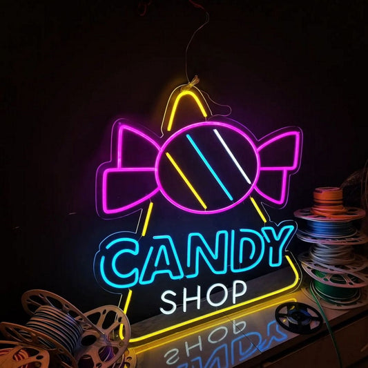 Candy Shop Led Sign Business Neon Sign