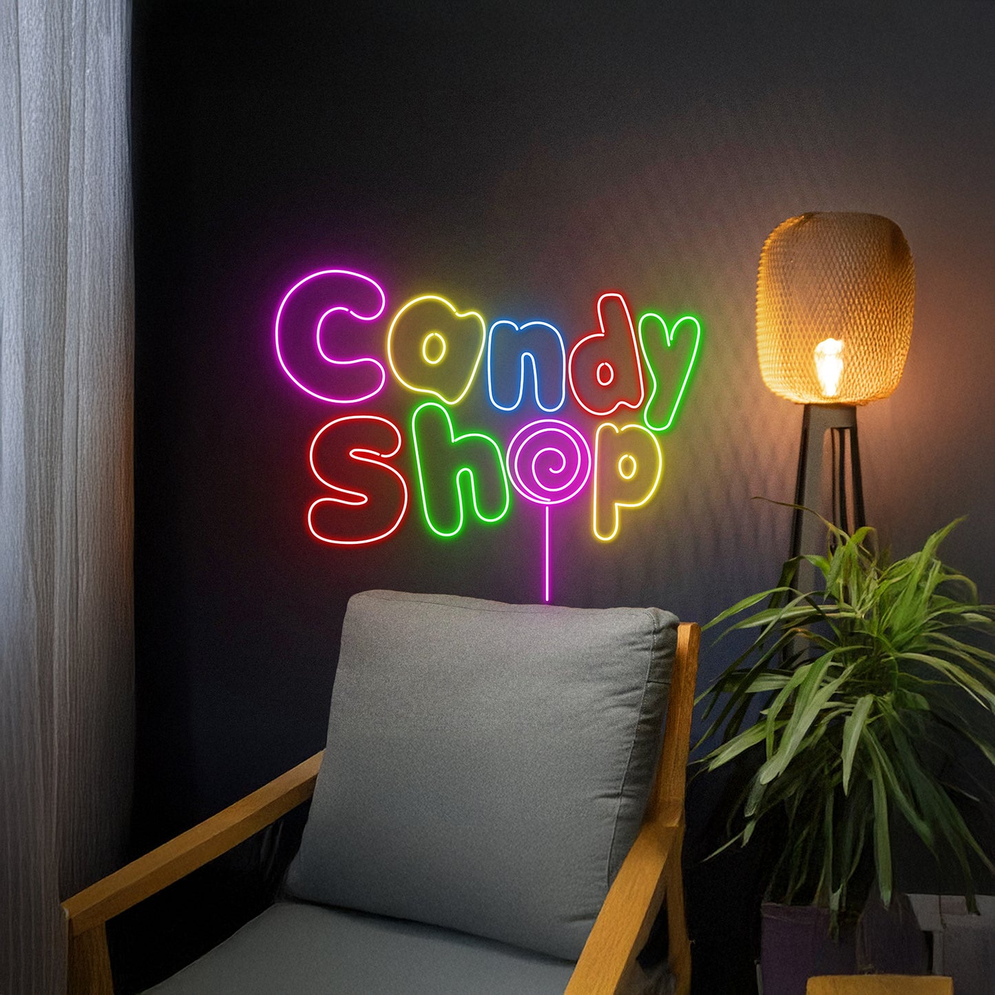 Candy Shop Neon Sign Restaurant Led Lights