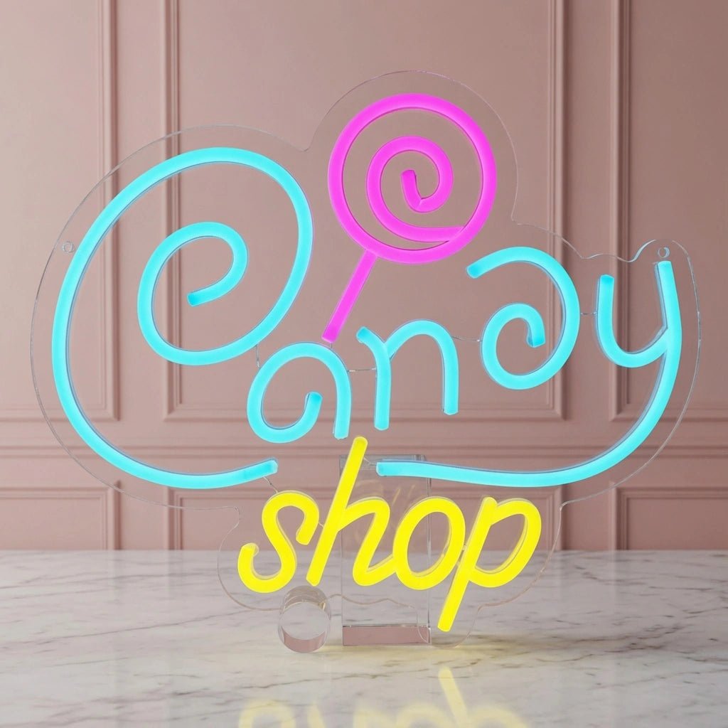 Candy Shop Wall Decor LED Neon Sign - Shineneon
