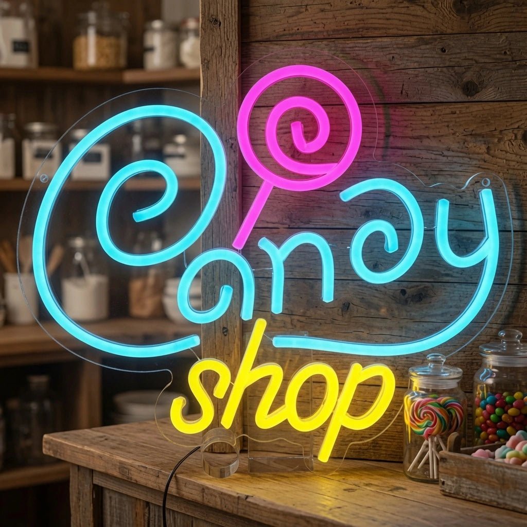 Candy Shop Wall Decor LED Neon Sign - Shineneon